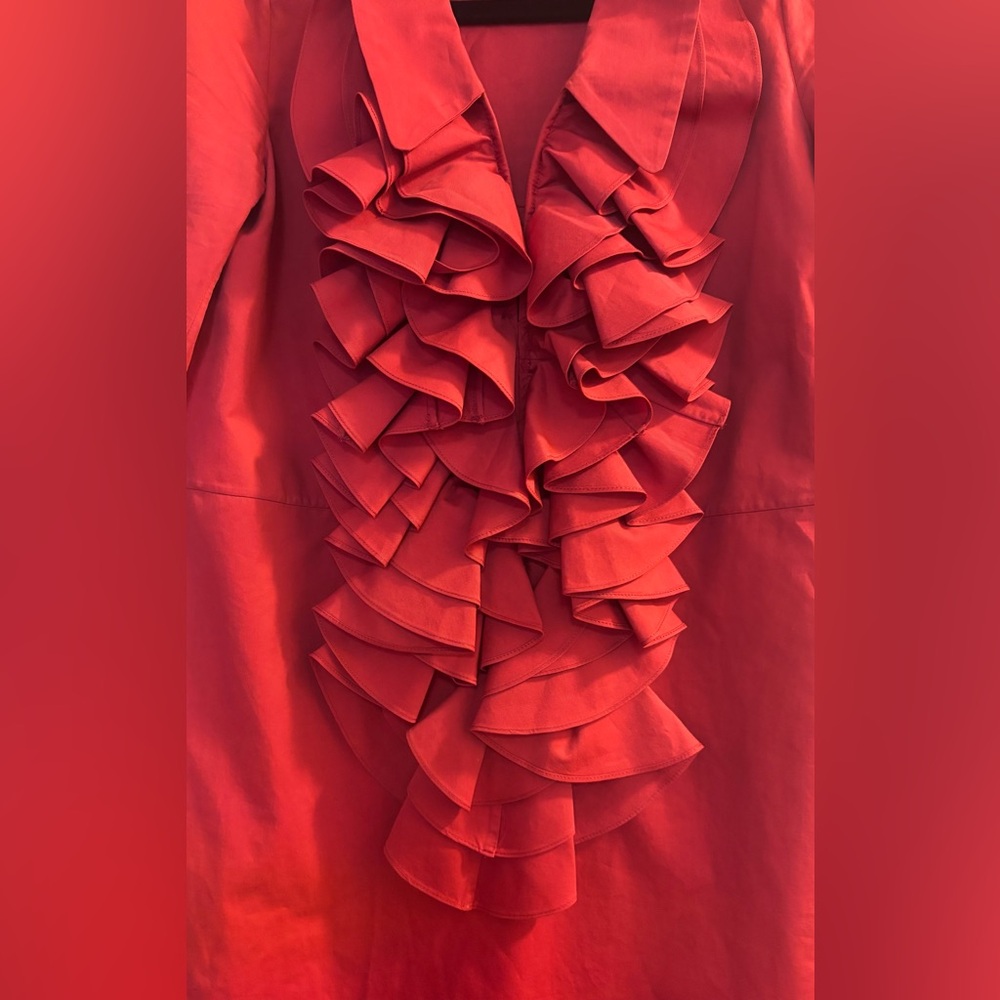 Marni Ruffle Mini Dress - Picture 2 of 6